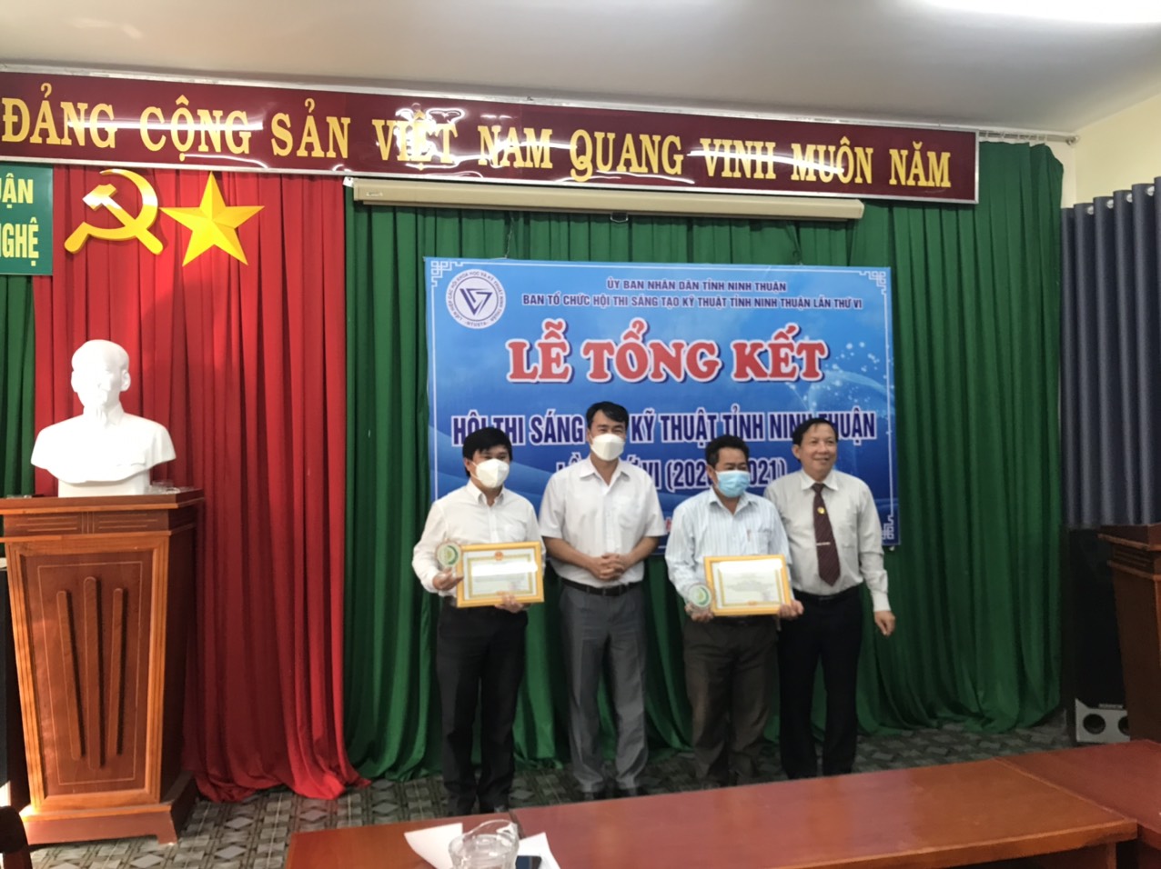 Viện Nghiên cứu Bông và Phát triển Nông nghiệp Nha Hố đạt giải nhì tại hội thi sáng tạo kỹ thuật tỉnh Ninh Thuận lần thứ VI (năm 2020 – 2021)