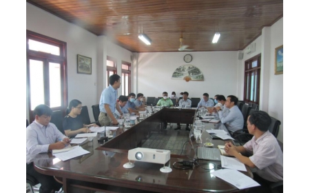 Sở Khoa học và Công nghệ tỉnh Ninh Thuận làm việc với Viện Nghiên cứu Bông và Phát triển Nông nghiệp Nha Hố