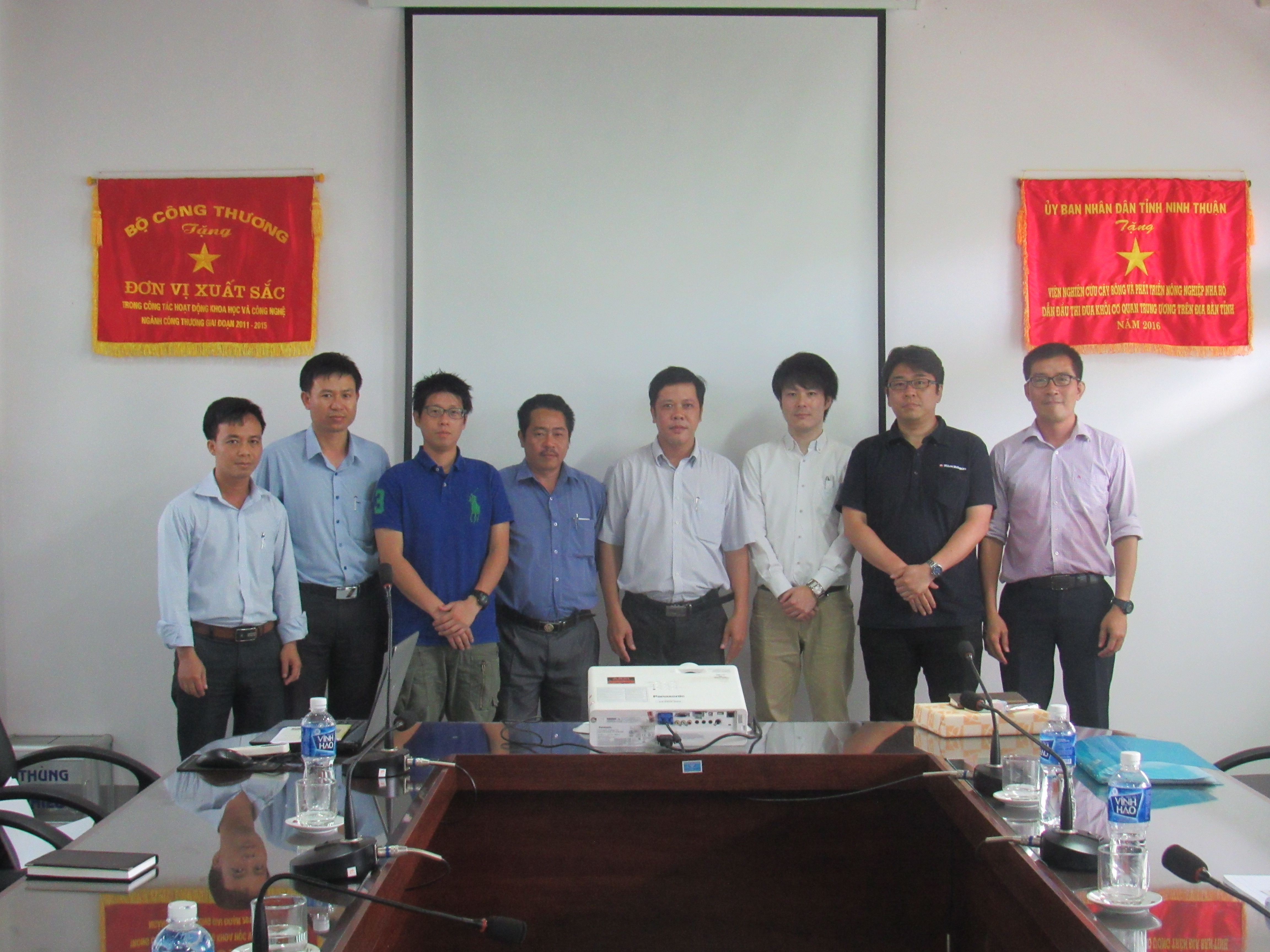 Công ty Nihon Nohyaku Nhật Bản đến thăm và làm việc với Nhaho_Ricotad